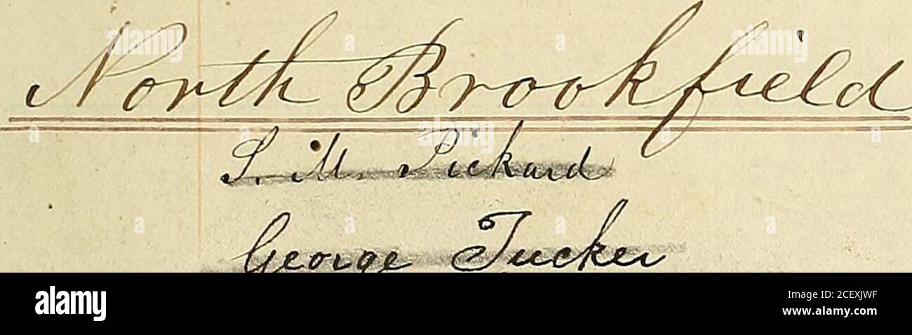 . Liberator mail book [manuscrit] 1831-1865]. tsr^ -2/./ ^^. Banque D'Images
