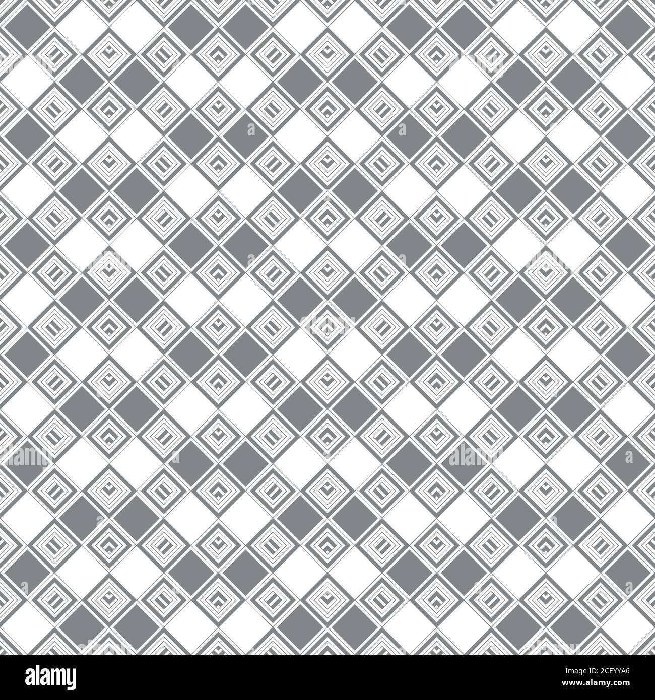 Motif sans couture. Texture moderne et élégante. Arrière-plan à carreaux. Répétition régulière de mosaïques géométriques rhombus. Élément vectoriel de conception graphique Illustration de Vecteur
