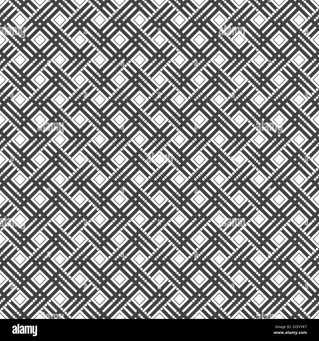 Motif sans couture. Répétition infinie élégante texture composée d'une grille linéaire, de losange, de coins. Arrière-plan géométrique abstrait texturé Illustration de Vecteur