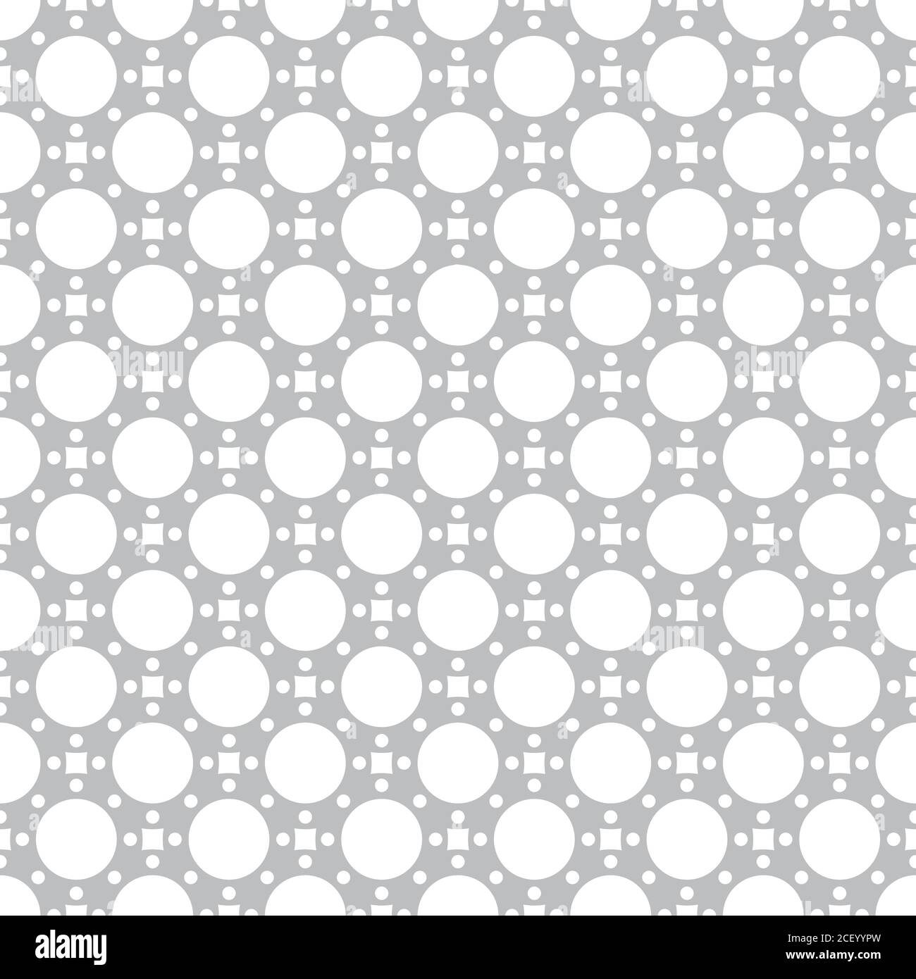 Motif sans couture. Répétition de texture géométrique moderne composée de cercles, de points, de losange. Élément vectoriel de conception graphique Illustration de Vecteur