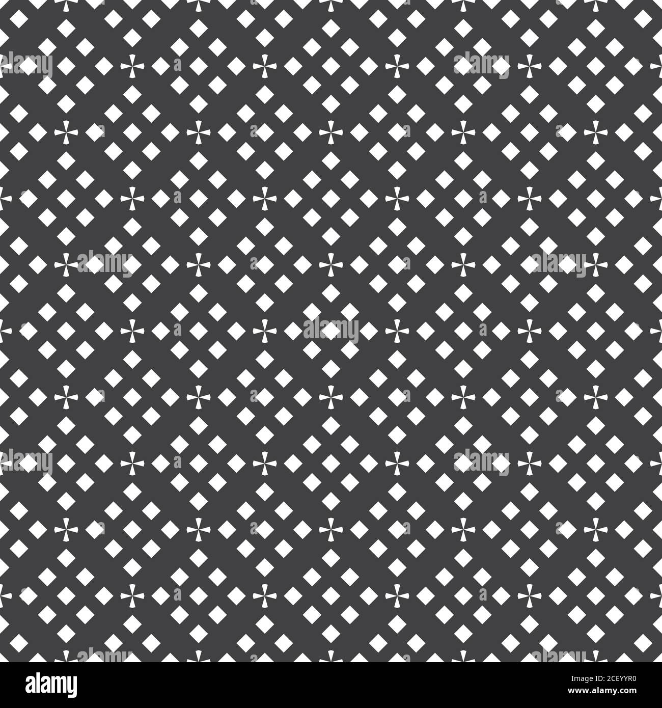 Motif sans couture. Répétition de texture géométrique moderne composée de croix, losange. Élément vectoriel de conception graphique Illustration de Vecteur