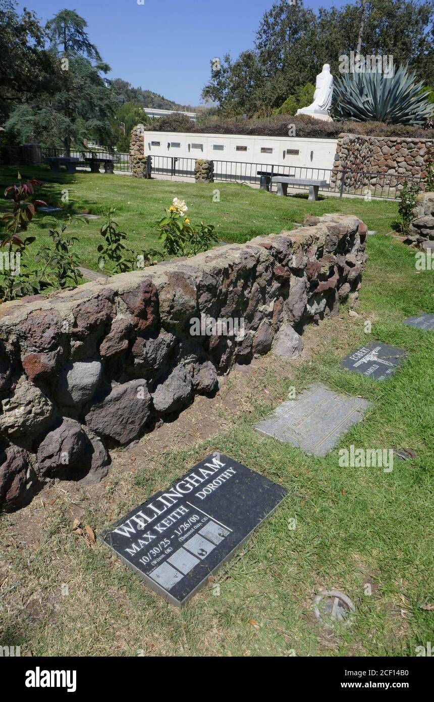 Westlake Village, Californie, États-Unis 2 septembre 2020 UNE vue générale de l'atmosphère de la bande dessinée la tombe de l'artiste Keith Willingham au Pierce Brothers Valley Oaks Memorial Park le 2 septembre 2020 à Westlake Village, Californie, États-Unis. Photo par Barry King/Alay stock photo Banque D'Images