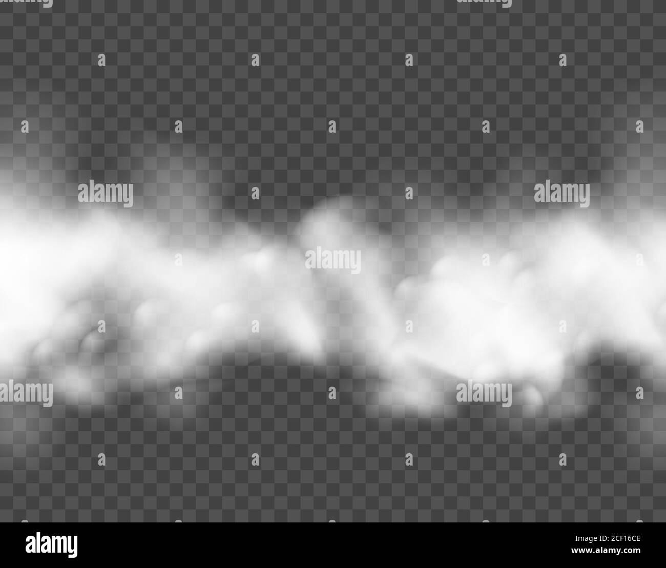 Effet de brouillard de fumée. Fumée réaliste, brouillard vecteur. Fond de poussière de nuage de smog transparent Illustration de Vecteur