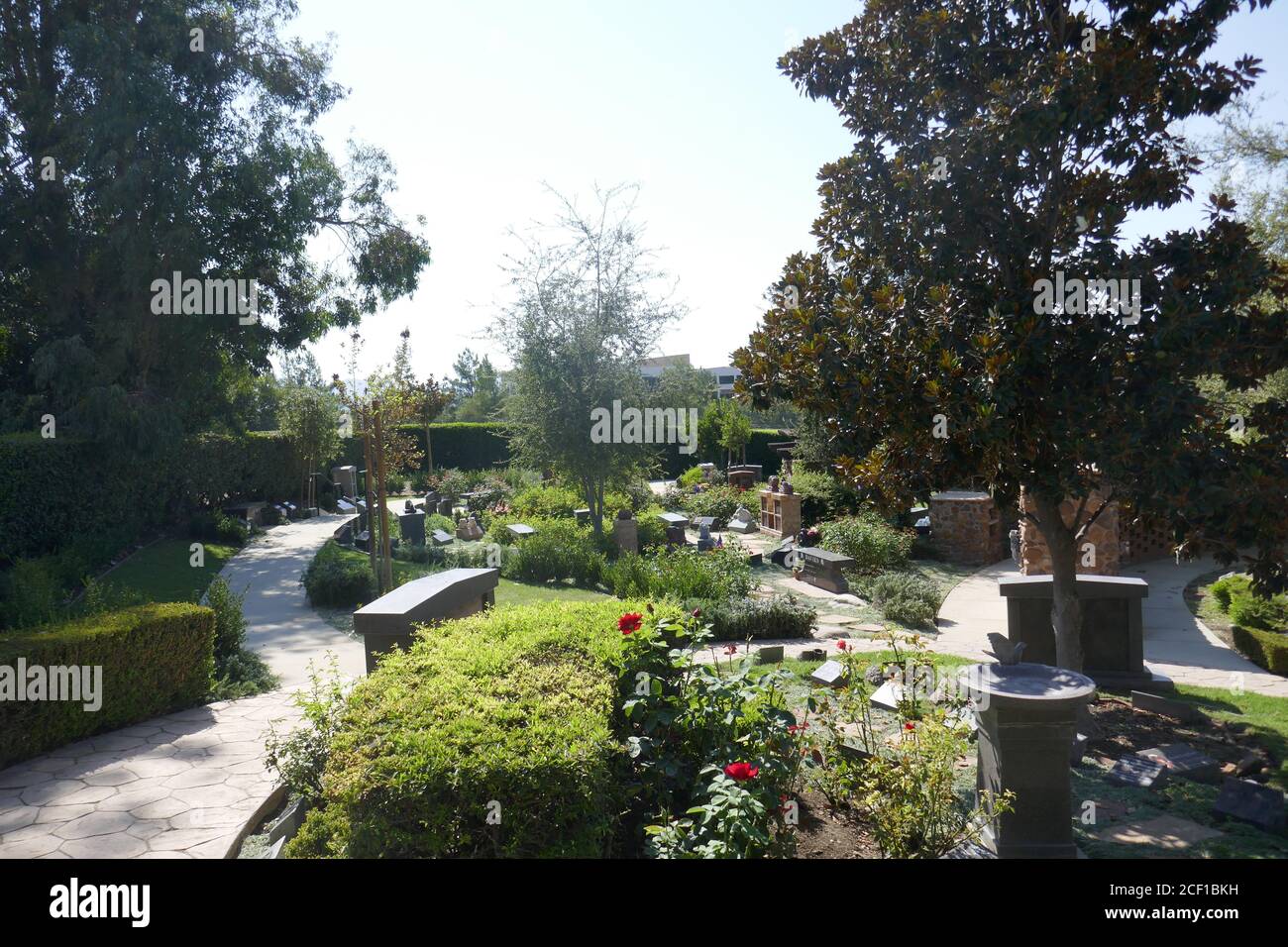 Westlake Village, Californie, États-Unis 2 septembre 2020 UNE vue générale de l'atmosphère du Pierce Brothers Valley Oaks Memorial Park le 2 septembre 2020 à Westlake Village, Californie, États-Unis. Photo par Barry King/Alay stock photo Banque D'Images