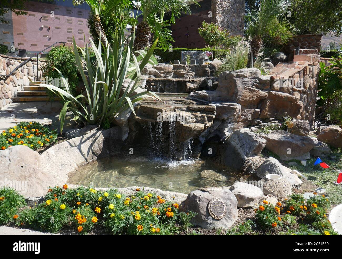 Westlake Village, Californie, États-Unis 2 septembre 2020 UNE vue générale de l'atmosphère du Pierce Brothers Valley Oaks Memorial Park le 2 septembre 2020 à Westlake Village, Californie, États-Unis. Photo par Barry King/Alay stock photo Banque D'Images