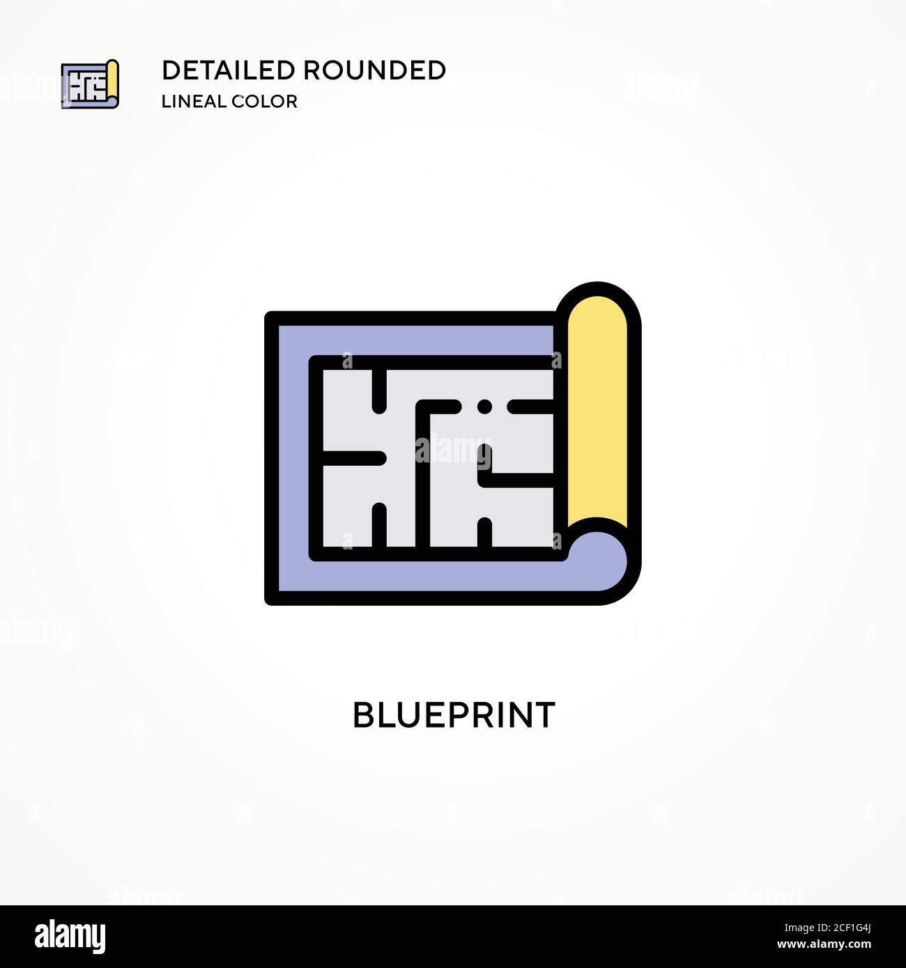 Icône de vecteur de photocalque. Concepts modernes d'illustration vectorielle. Facile à modifier et à personnaliser. Illustration de Vecteur