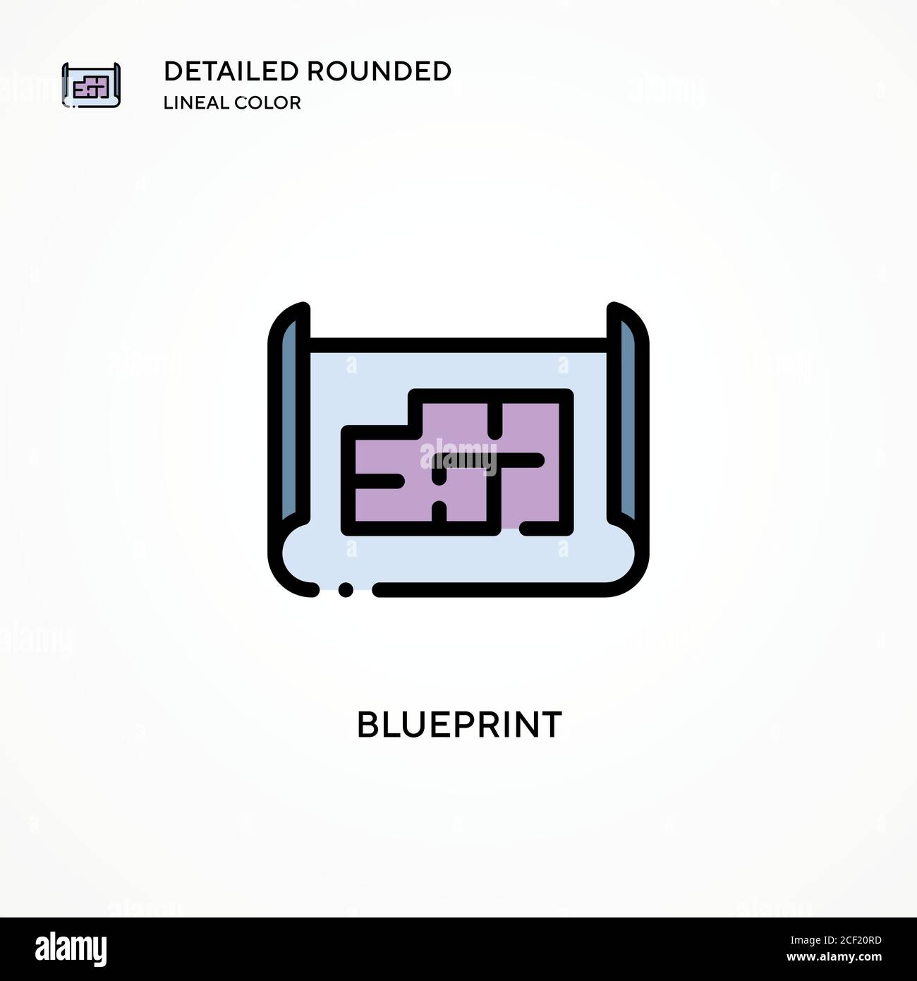 Icône de vecteur de photocalque. Concepts modernes d'illustration vectorielle. Facile à modifier et à personnaliser. Illustration de Vecteur