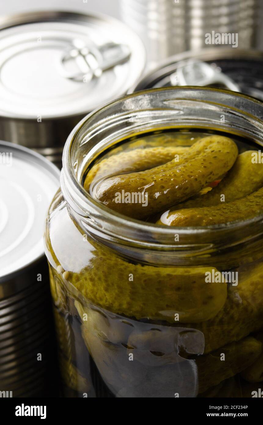Conserves De Cornichons Banque d'image et photos Alamy