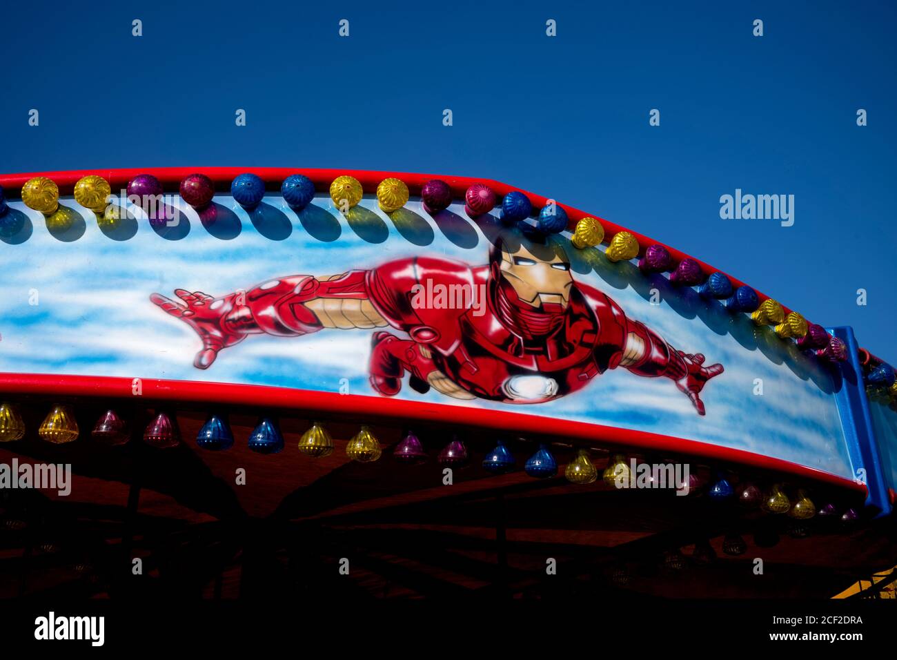 Safran Walden Essex England Fun Fair UK 2 sept 2020 Banque D'Images