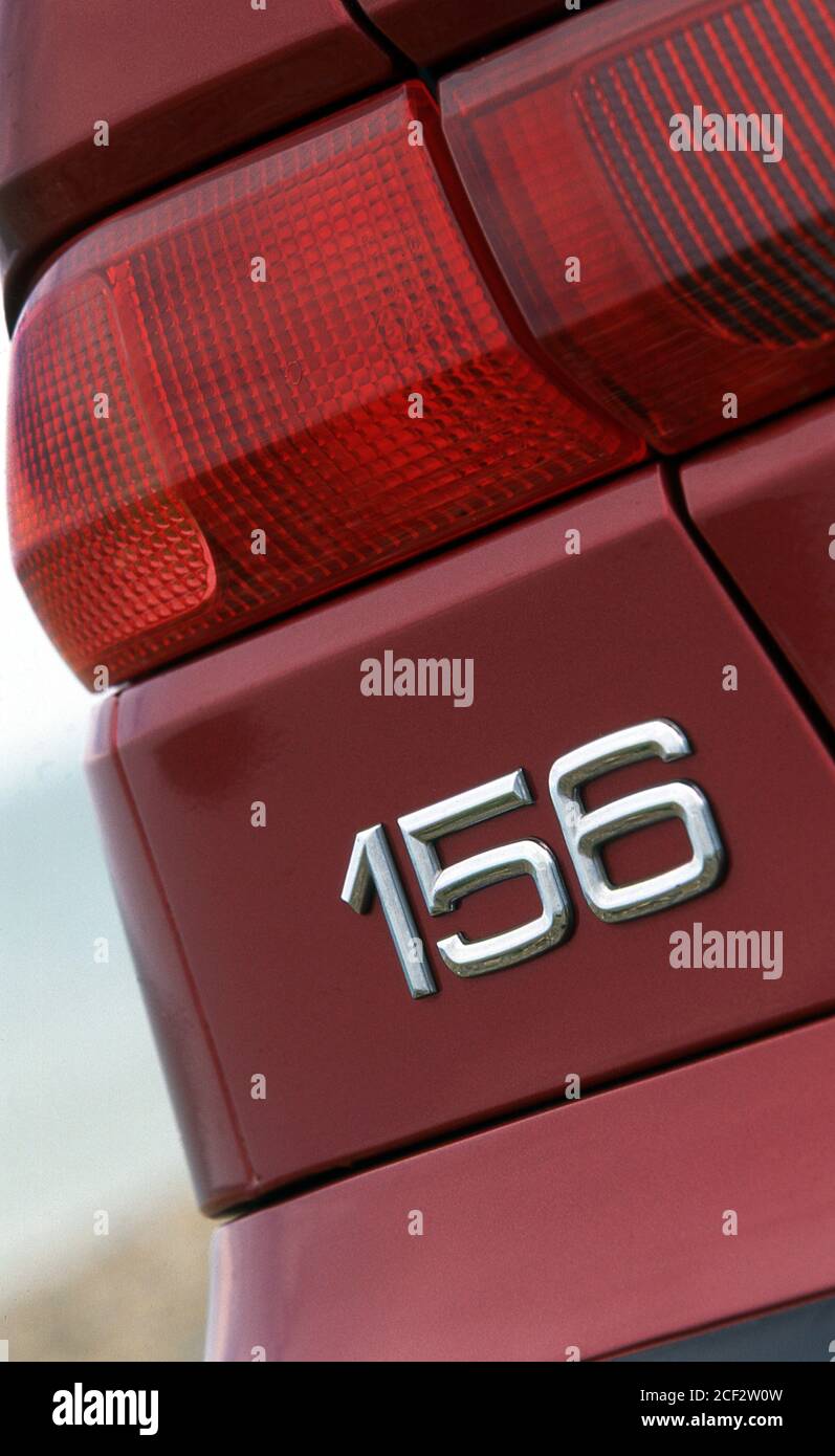 1998 Alfa Romeo 156 2.5 V6 24 V. Banque D'Images