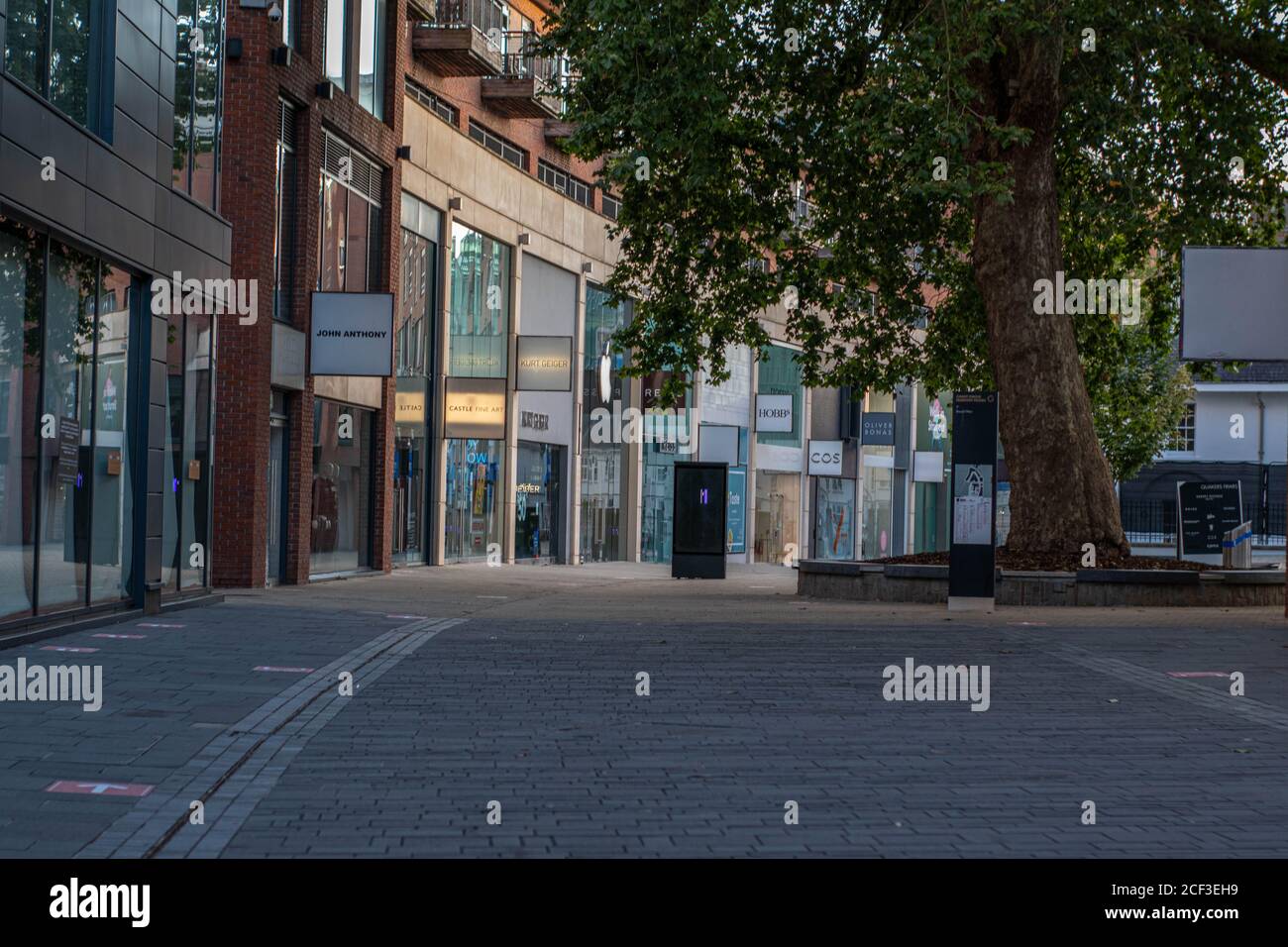 Le centre-ville de Bristol Banque D'Images