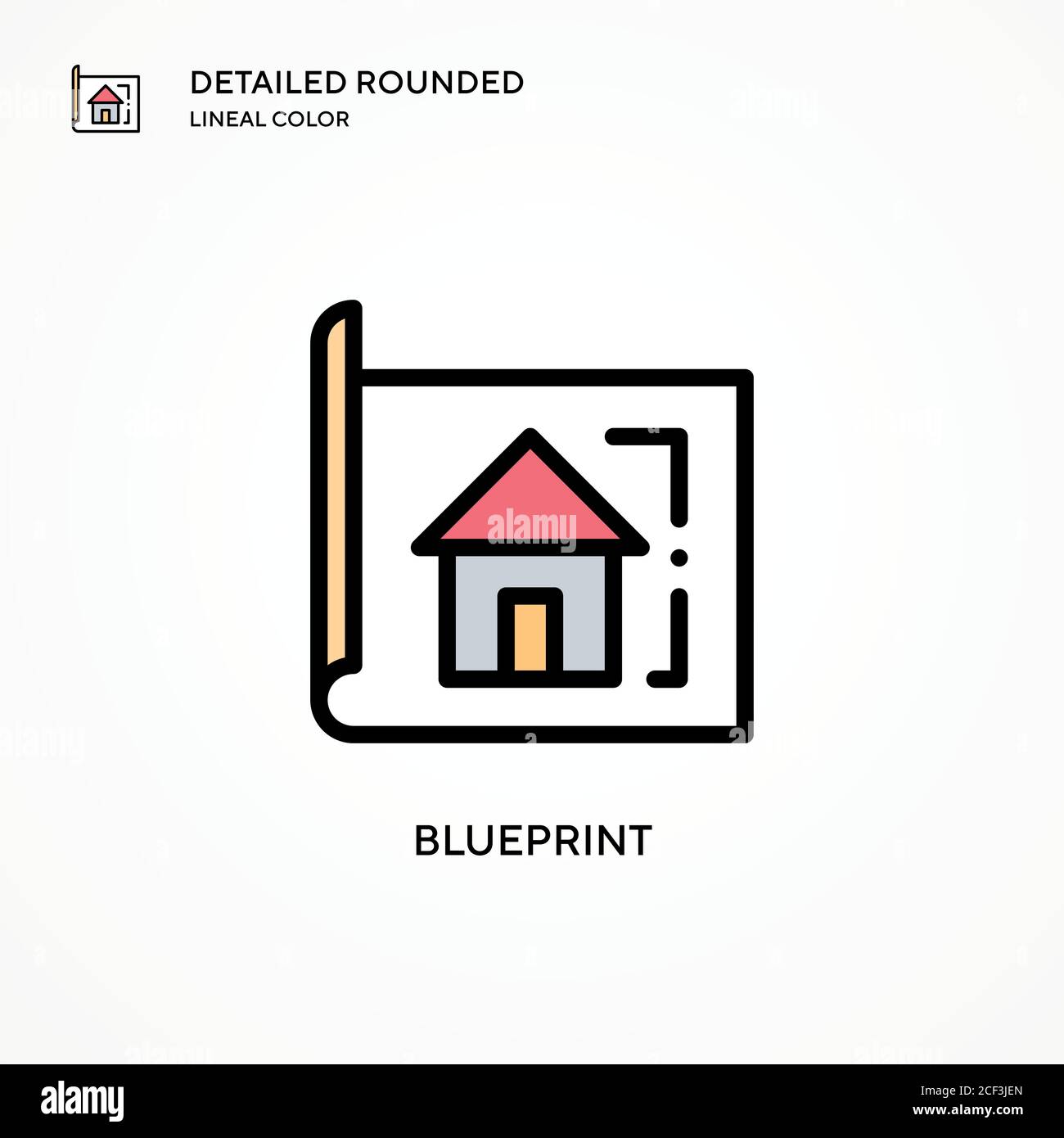 Icône de vecteur de photocalque. Concepts modernes d'illustration vectorielle. Facile à modifier et à personnaliser. Illustration de Vecteur