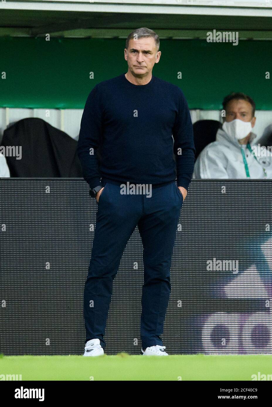 Wiesbaden, Allemagne. 03 sept. 2020. Entraîneur Stefan Kuntz (Allemagne). Qualification au championnat d'Europe GES/Fussball/U21: Allemagne U 21 - Moldau U 21, 03.09.2020 football/football: Qualification à l'euro moins de 21 ans: Allemagne contre Moldavie, Wiesbaden, 3 septembre 2020 | utilisation dans le monde crédit: dpa/Alay Live News Banque D'Images