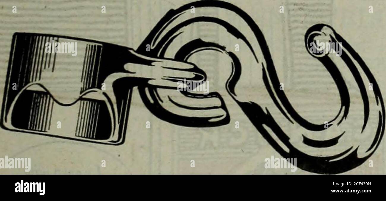 . Marchandisage du matériel mars-juin 1919. MEILLEURS PRODUITS EN FONTE MALLÉABLE et EN FONTE notre objectif a toujours été de fabriquer les meilleurs produits en fonte et en fonte malléable. La demande populaire pour nos produits à ce jour est une indication de la réputation de haute qualité que nous avons atteinte. Pour le revendeur progressif de matériel à la recherche de plus d'affaires avec plus de profits, nous proposons les lignes illustrées ici. Les prix et les informations complètes seront fournis sur demande. Écrire au jour. International malléable Iron Company, Limited Guelph, Ontario, Canada No 7328 clé 15-16 écrou d'essieu, 1 % écrou d'assemblage, 8 % de long. Whif Banque D'Images