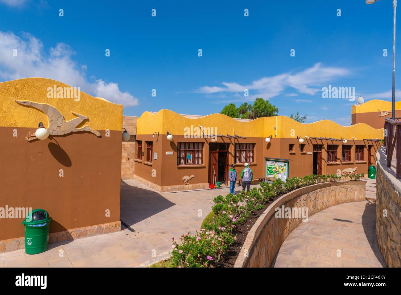 Parque Cretácico près de sucre, sucre, capitale constitutionnelle de la Bolivie, capitale du département de Chuquisaca, Bolivie, Amérique latine Banque D'Images