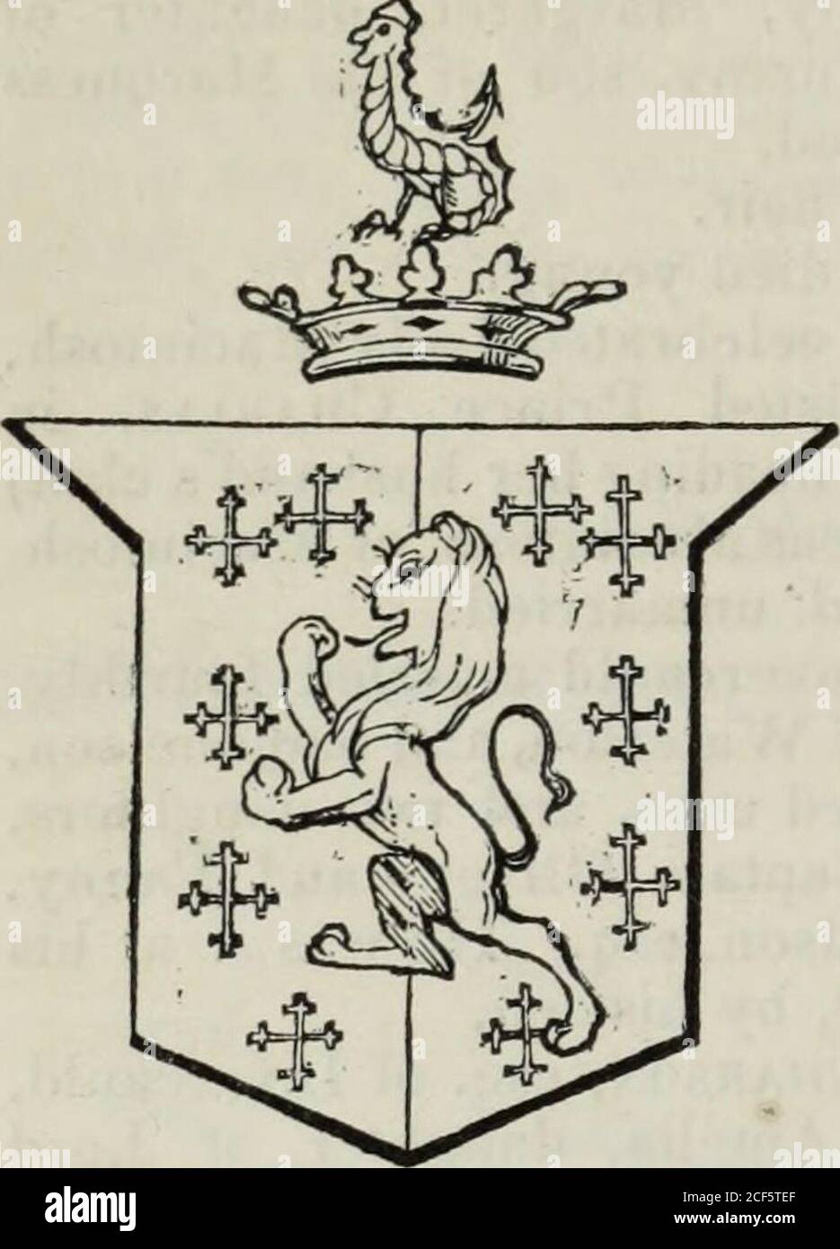 . Une histoire généalogique et héraldique des communs de la Grande-Bretagne et de l'Irlande jouissant de possessions territoriales ou d'un haut rang officiel, mais non investi avec des honneurs héréditaires. Aager—dans le canton, enregistre qu'un autre ancêtre des Farqu-harsons a tué le rebelle Cundng, de Stra-tlieogie. Cimier—UN lion qui se forme, gu. Tenant une armodine sa patte dexter ppr. Pompée ou. Supporters : deux chats sauvages ppr. Devise—fide et Fortitudine. Succession—Invercauld, paroisse de Braemar, Aberdeenshire, possédé depuis le règne de Robert II Résidence de ville — 7, Charlotte Square, Édimbourg. Siège — Invercauld, Aberdeenshire; an Banque D'Images