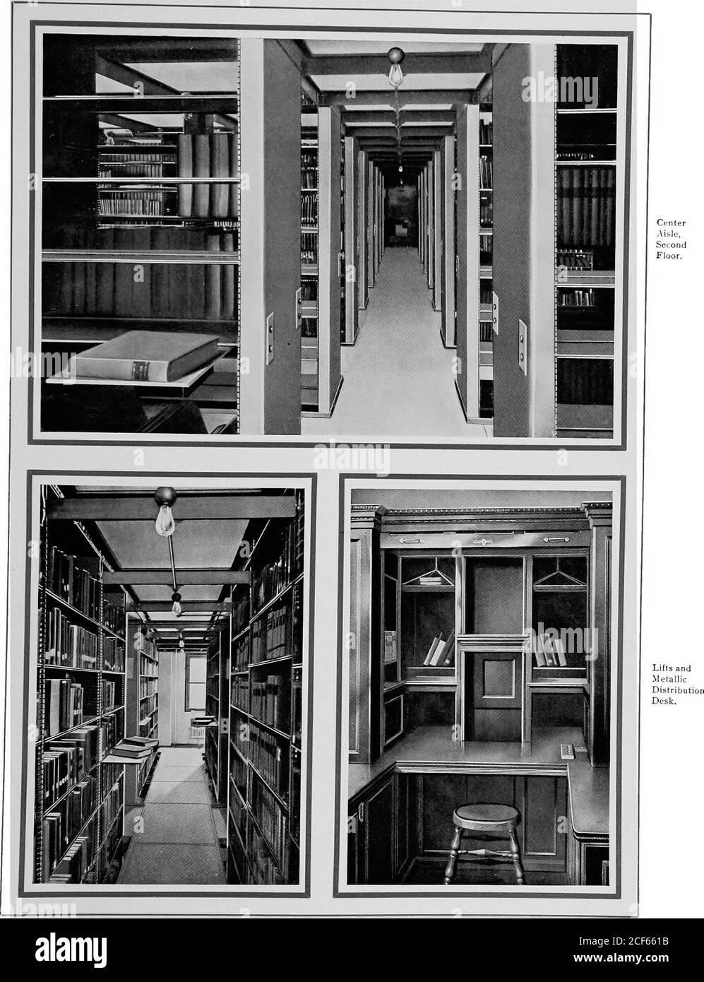 . Piles de livres et meubles métalliques pour bibliothèques; dispositifs de classement métalliques et meubles pour coffres-forts et bureaux. Providence, R. I., Bibliothèque publique. Stone, Carpenter & Wilison, Architectes. (Permission AM. Actualités de l'architecte et de l'Euilding.) 1 allée transversale, tablette de slidingShelf. PILE STANDARD DE SIX ÉTAGES, PROVIDENCE, R. I. 13 EXEMPLES DE PRÉSENTOIRS SPÉCIAUX POUR LES SALLES DE PILE. PROVIDENCE, R. I., BIBLIOTHÈQUE PUBLIQUE. L'ABSENCE de poussière signifie un meilleur assainissement ainsi que des forbooks de vie plus nombreux, et est désiré par tous les bibliothécaires. La poussière sur les planchers ou les étagères est readyenlevé, qui a précipité sur les livres pas si facilement.an Banque D'Images