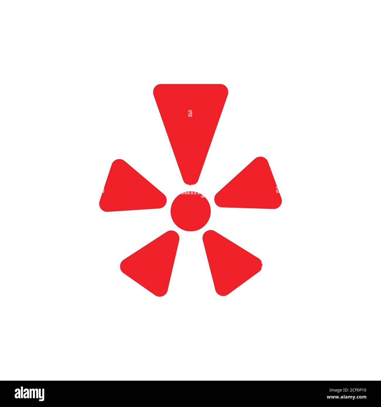 motif point d'exclamation brillant décoration logo vecteur Illustration de Vecteur