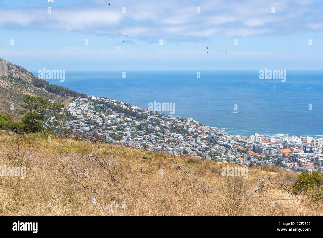 Vue sur le Cap depuis signal Hill, Western Cape, Afrique du Sud Banque D'Images