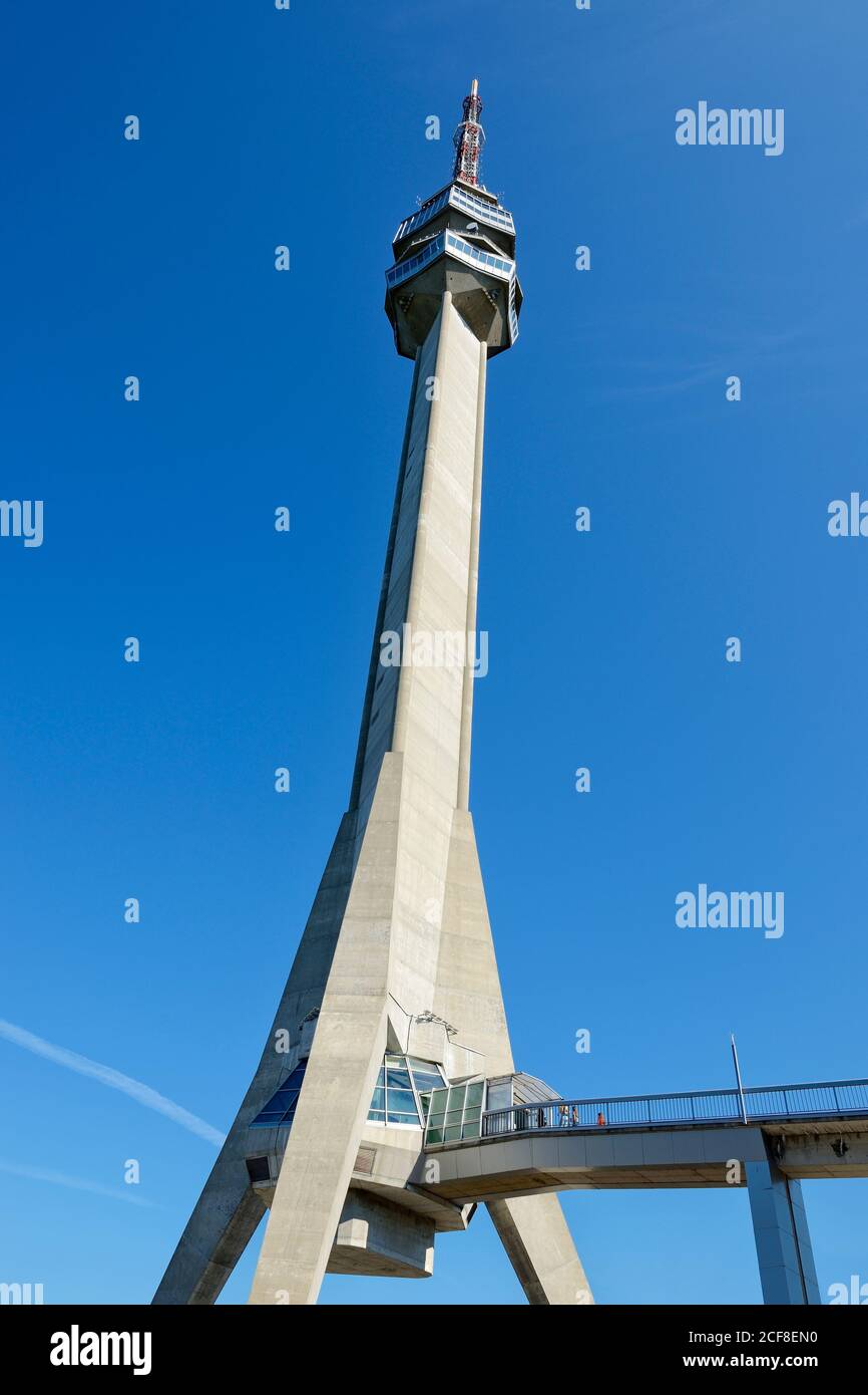 La tour Avala, Belgrade, Serbie Banque D'Images