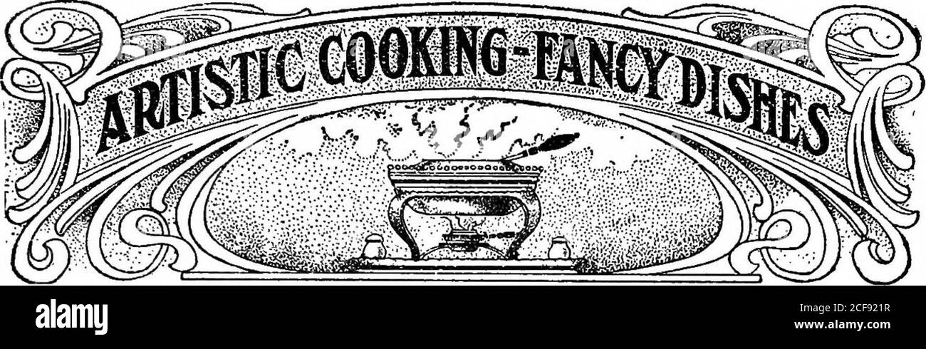 . Le livre de cuisine scientifique domestique standard. Bien séché, se déplacer près du feu clair, et enlever à la fois, quand un brun doré. Le pain grillé au lait est fait en versant un peu de lait bouillante salé sur chaque tranche. Le lait peut être épaissi avec de l'amidon de maïs ou de la farine et un peu de beurre. Pour le pain grillé à la crème, mélangez 1 cuillère à soupe de farine dans 1 cuillère à soupe de beurre fondu, faites cuire 3 minutes de plus, ajoutez, petit à petit, 2 tasses de lait que vous venez de porter à ébullition, en remuant tout le temps et jusqu'à ce qu'elles soient lisses. Laisser mijoter tout en toaster le pain. Trempez soigneusement les tranches de pain grillé dans du lait bouillante salé, versez-les dans un déversant Banque D'Images