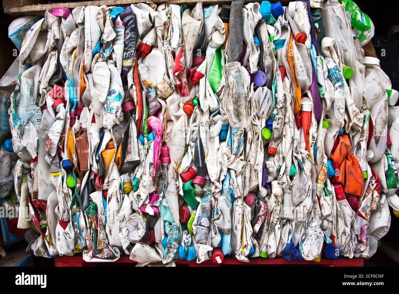 Usine de recyclage en Guadeloupe Banque D'Images