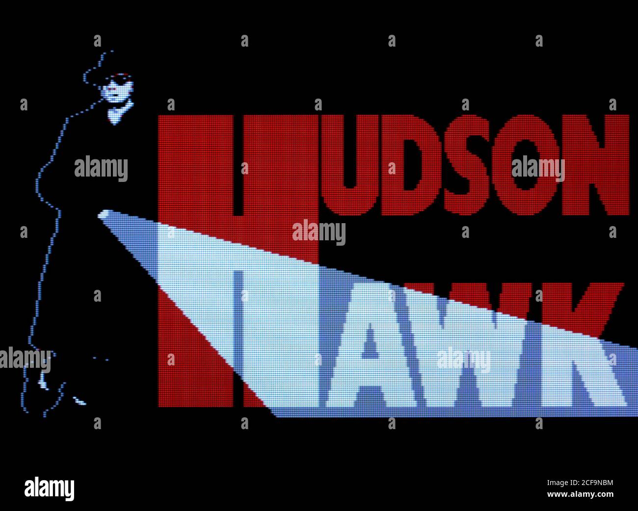 Hudson Hawk - Nintendo Entertainment System - NES Videogame - Usage éditorial uniquement Banque D'Images