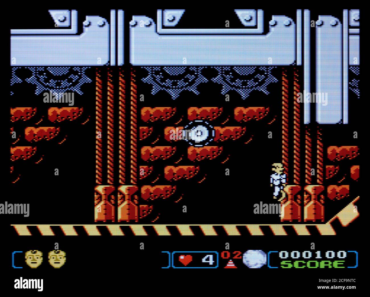 Incroyable Crash Dummies - Nintendo Entertainment System - NES Videogame - usage éditorial seulement Banque D'Images