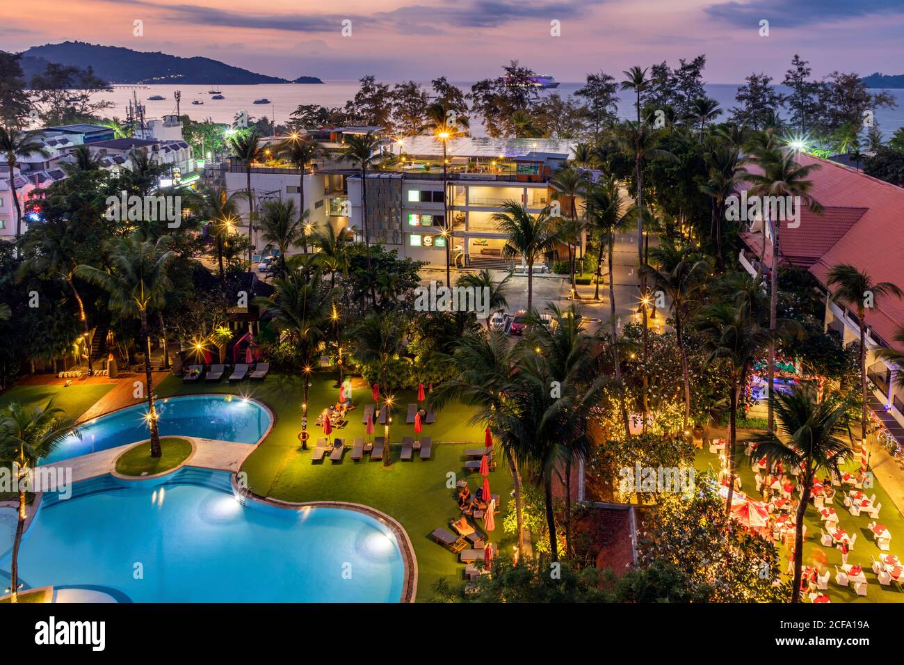 Patong Beach, Phuket, Thailand Banque D'Images