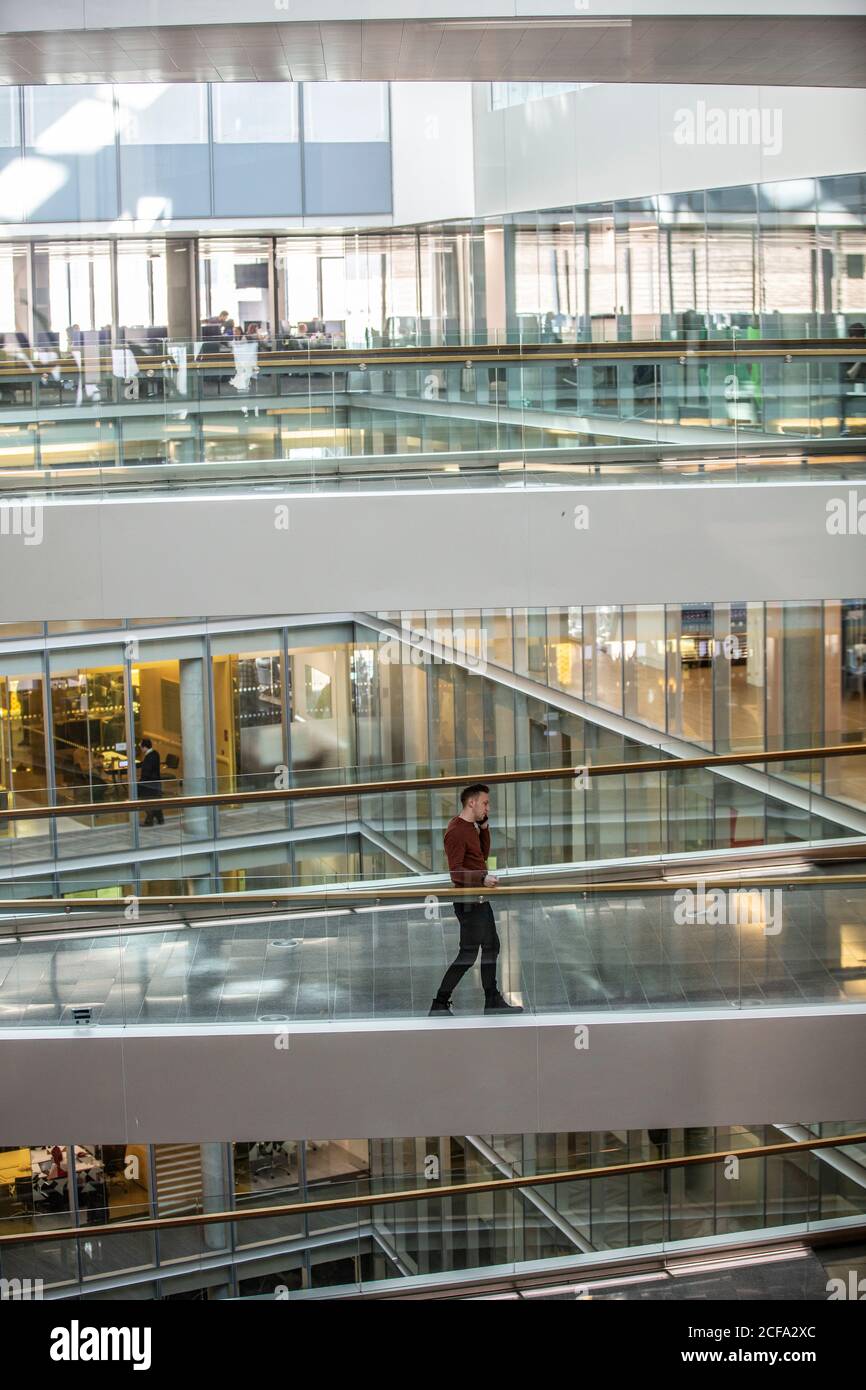 Grands bureaux, centre de Londres, Angleterre, Royaume-Uni Banque D'Images