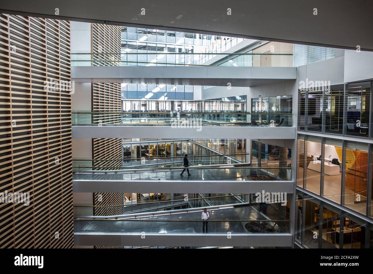 Grands bureaux, centre de Londres, Angleterre, Royaume-Uni Banque D'Images
