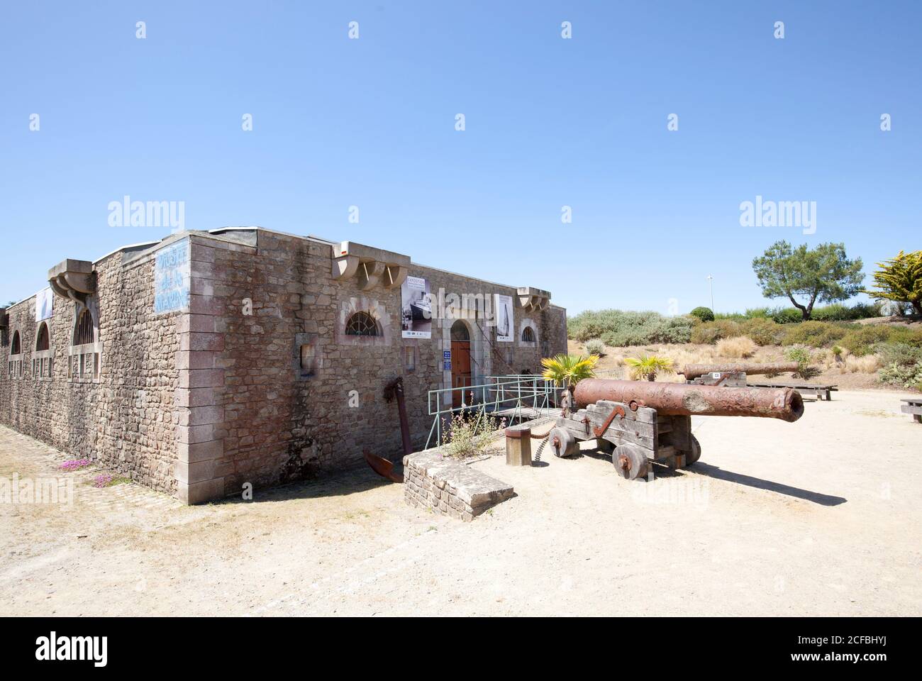 Musée naval près du pont sur la Loire, Saint Nazaire France, France Banque D'Images