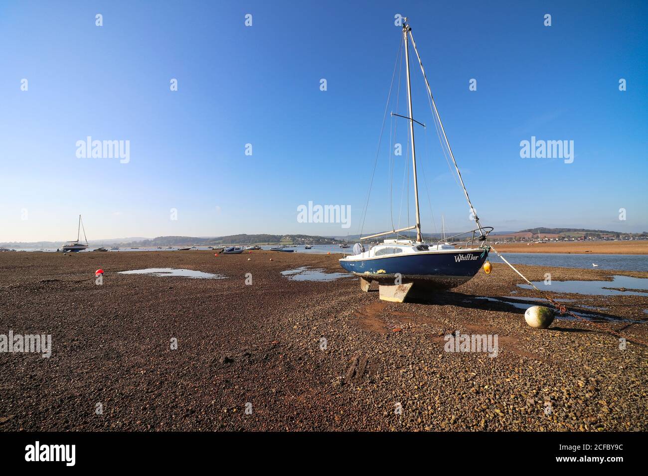 L'estuaire d'Exmouth Banque D'Images