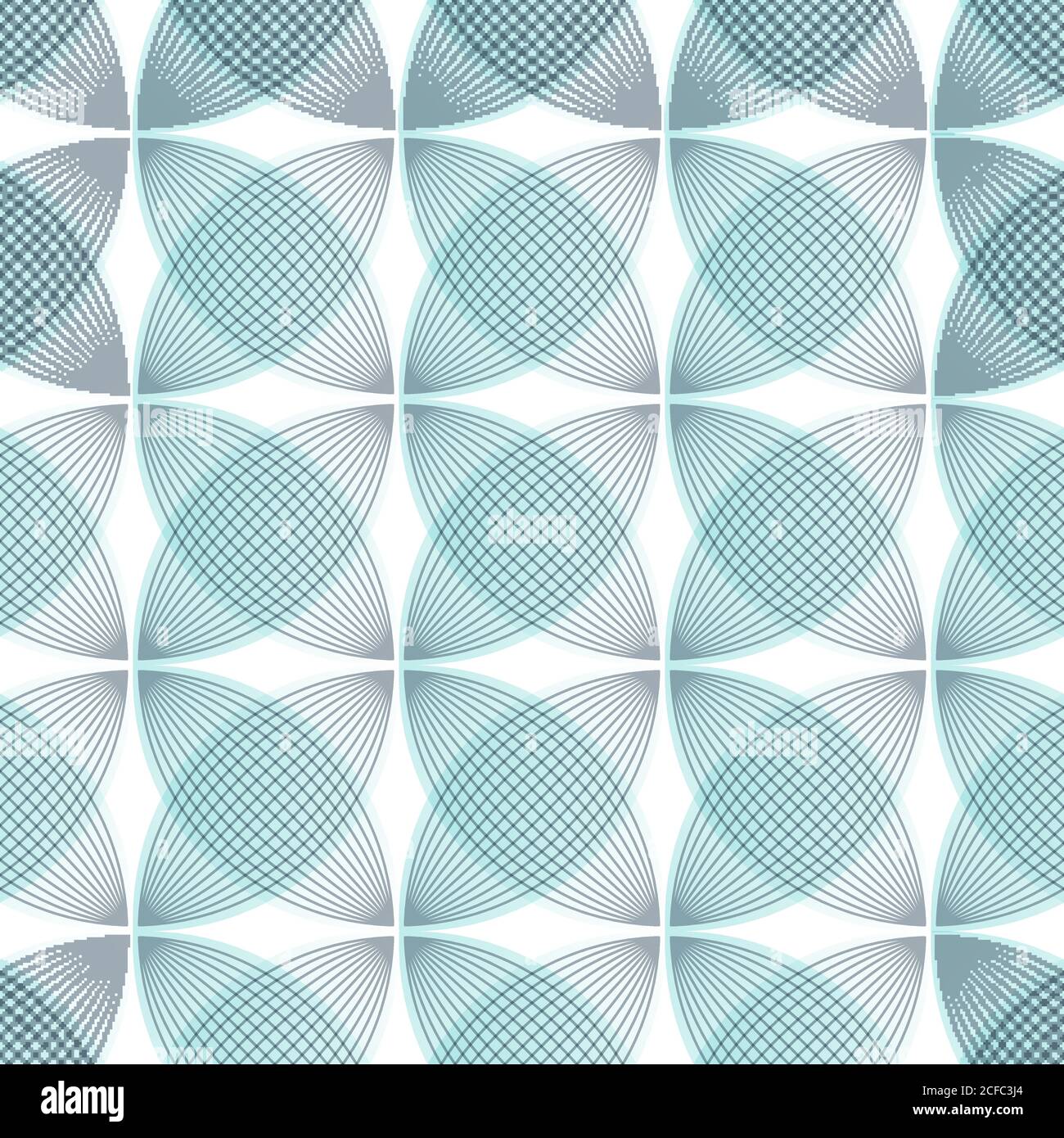 Arrière-plan bleu abstrait, formes géométriques avec de nombreuses lignes fines. Motif vectoriel transparent. Arrière-plan technologique avec lignes grises. Illustration de Vecteur