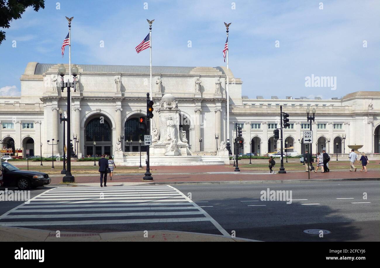 Union Station, Washington DC, États-Unis Banque D'Images