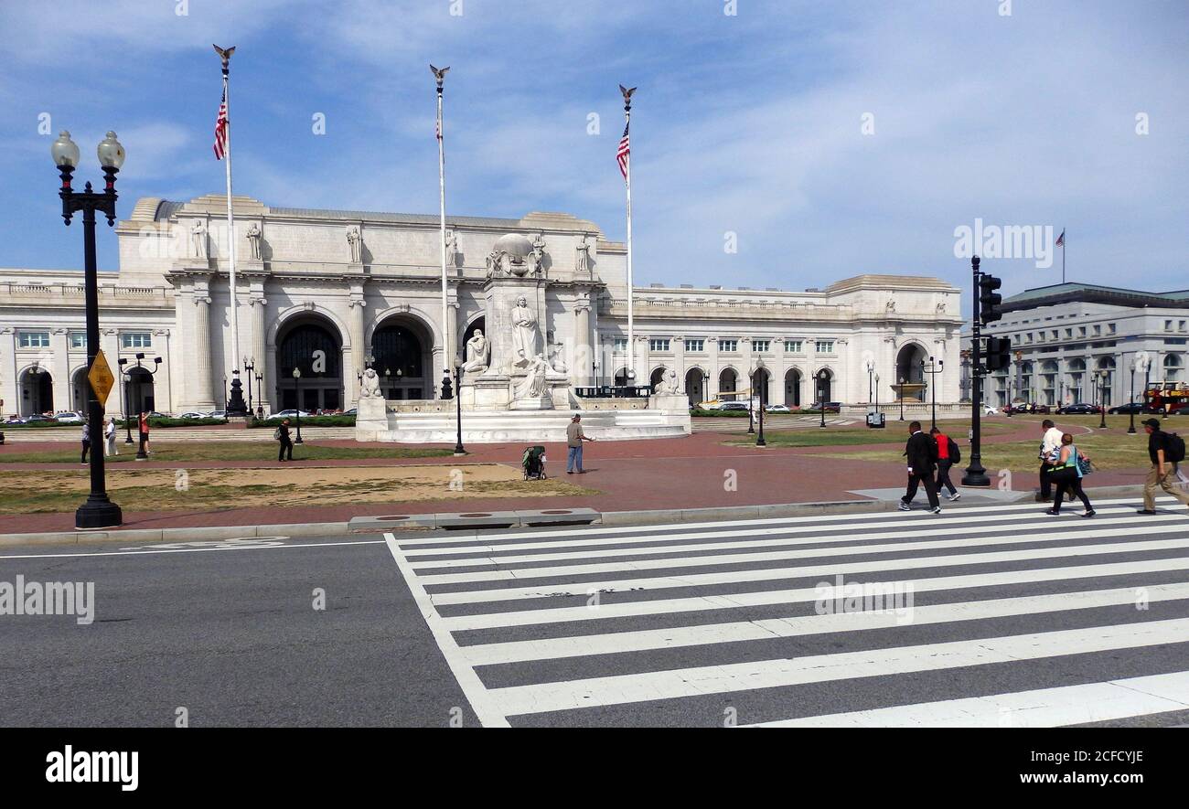 Union Station, Washington DC, États-Unis Banque D'Images
