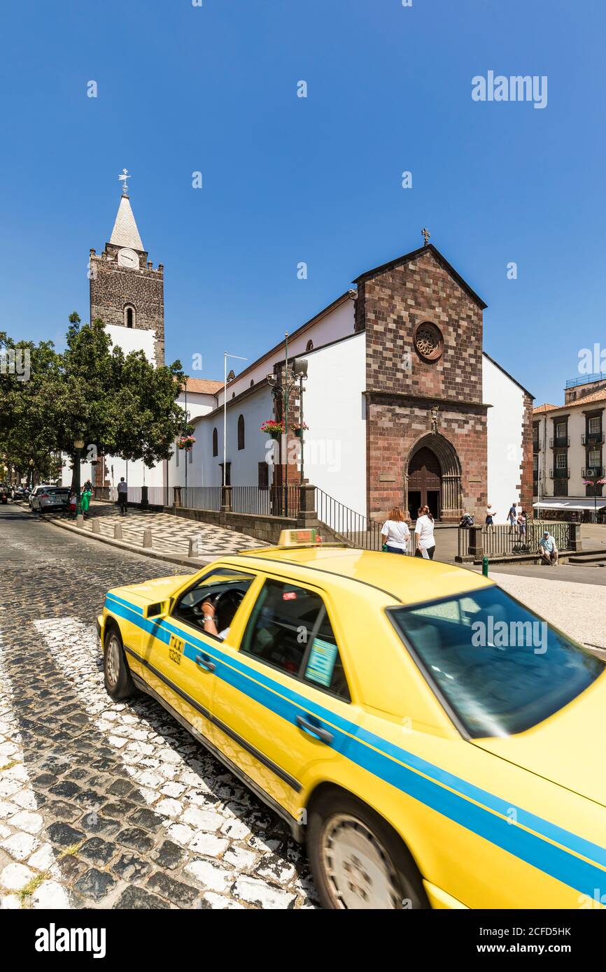 Portugal, l'île de Madère, Funchal, la vieille ville, la cathédrale de Sé Banque D'Images