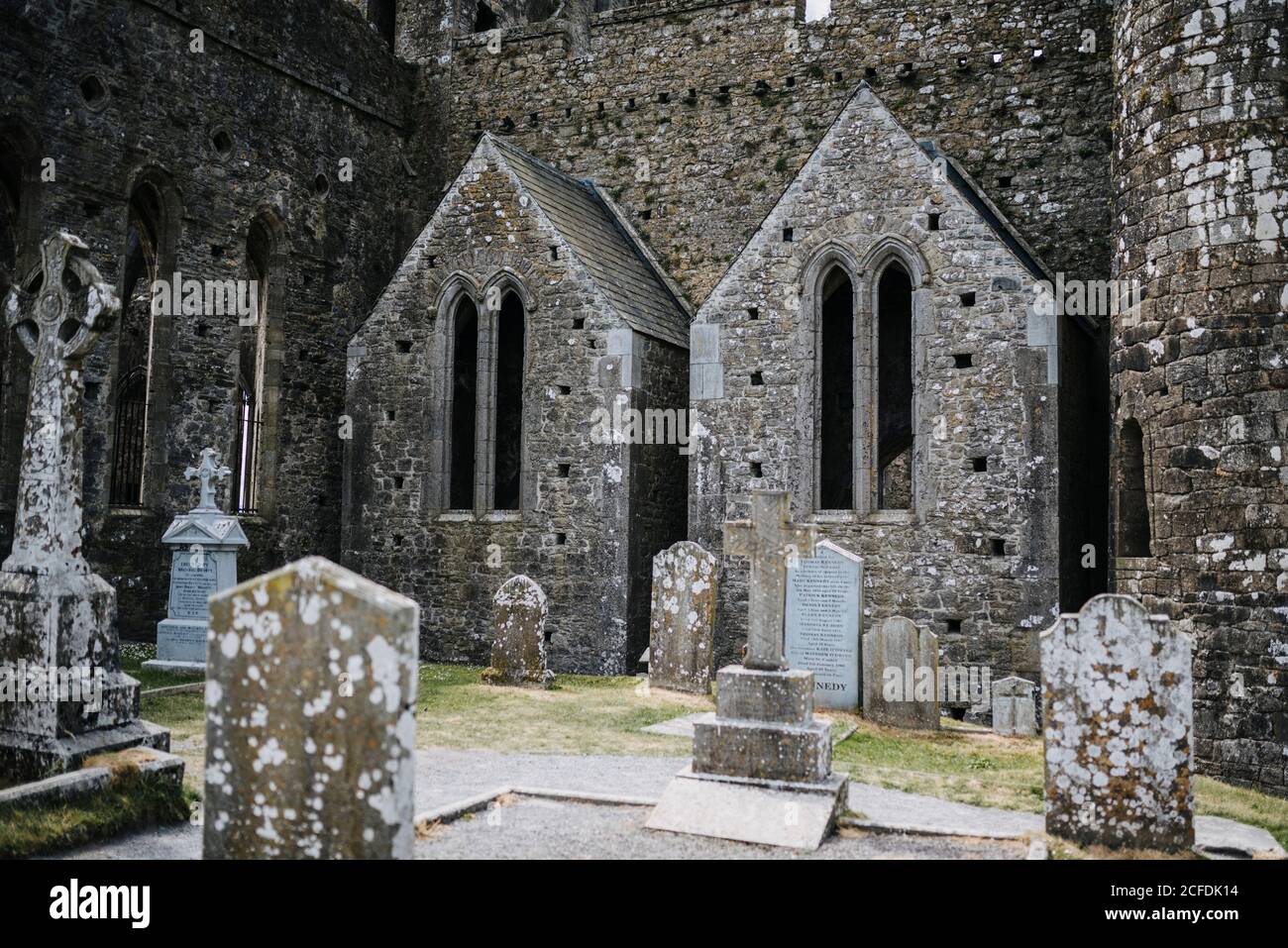 Chapelle de Cormac, Rock de Cashel, Irlande Banque D'Images