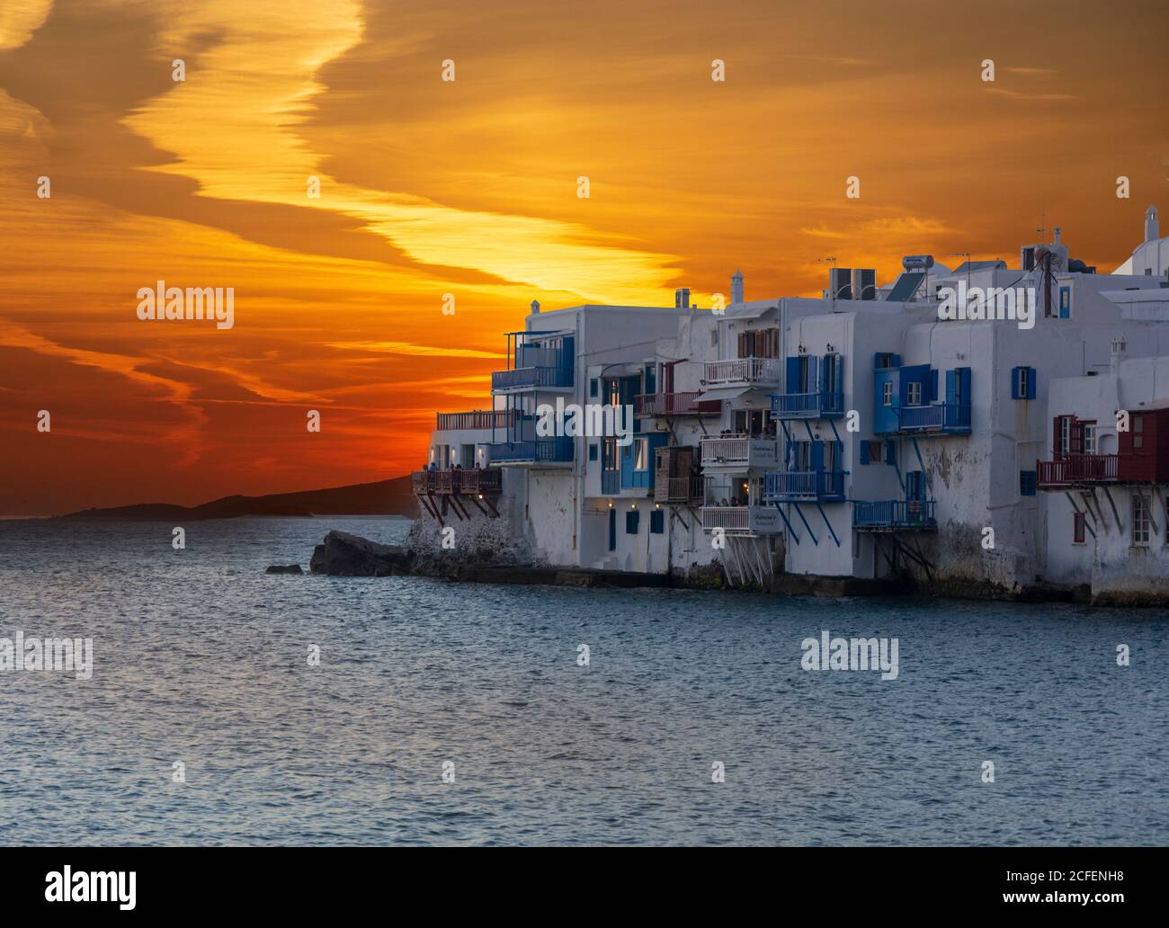 Photos de Mykonos Banque D'Images