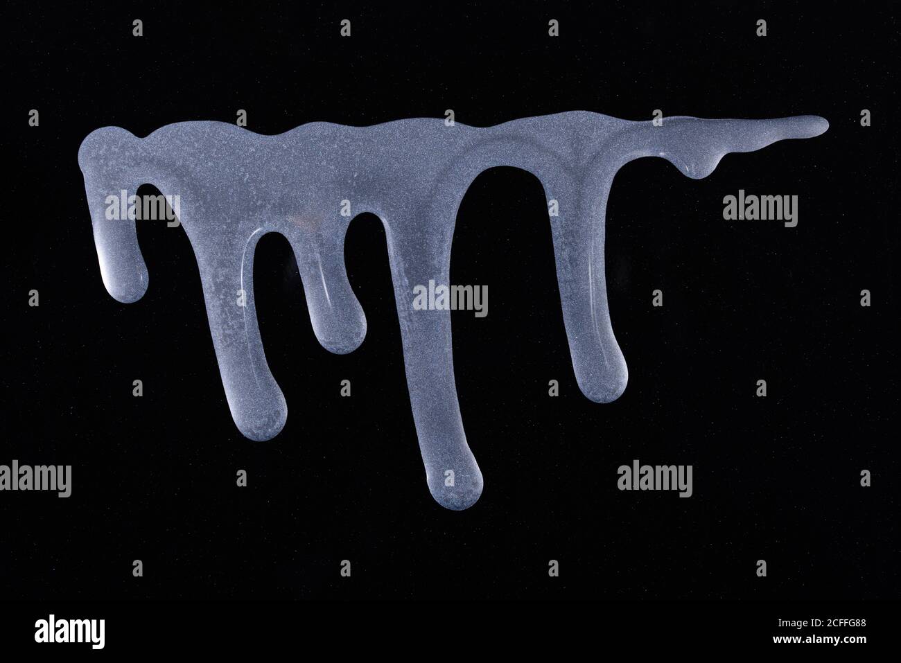Éclaboussures de peinture au néon Banque D'Images
