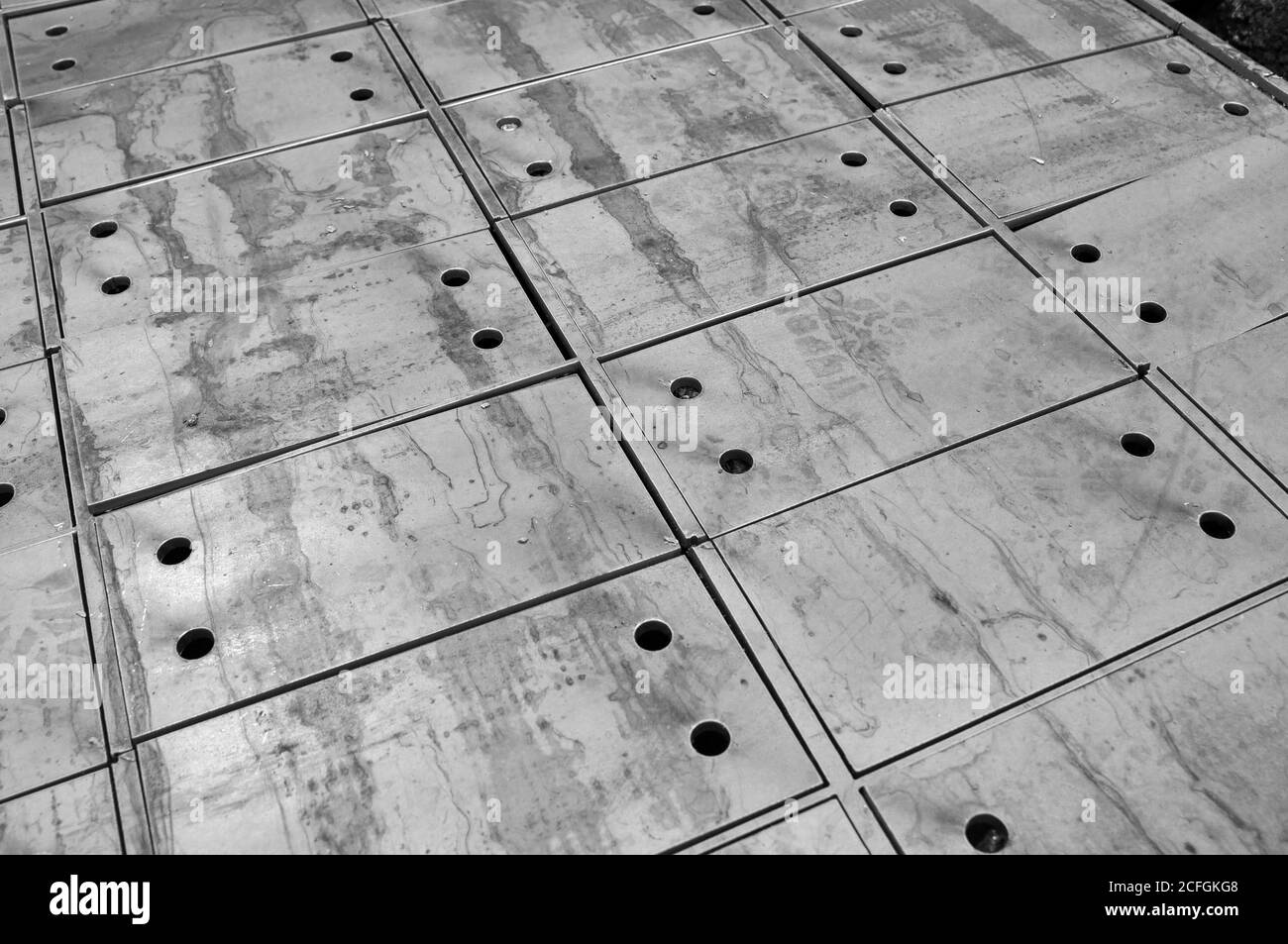 Découpe au plasma en usine. Couper la tôlerie. Détails. Banque D'Images