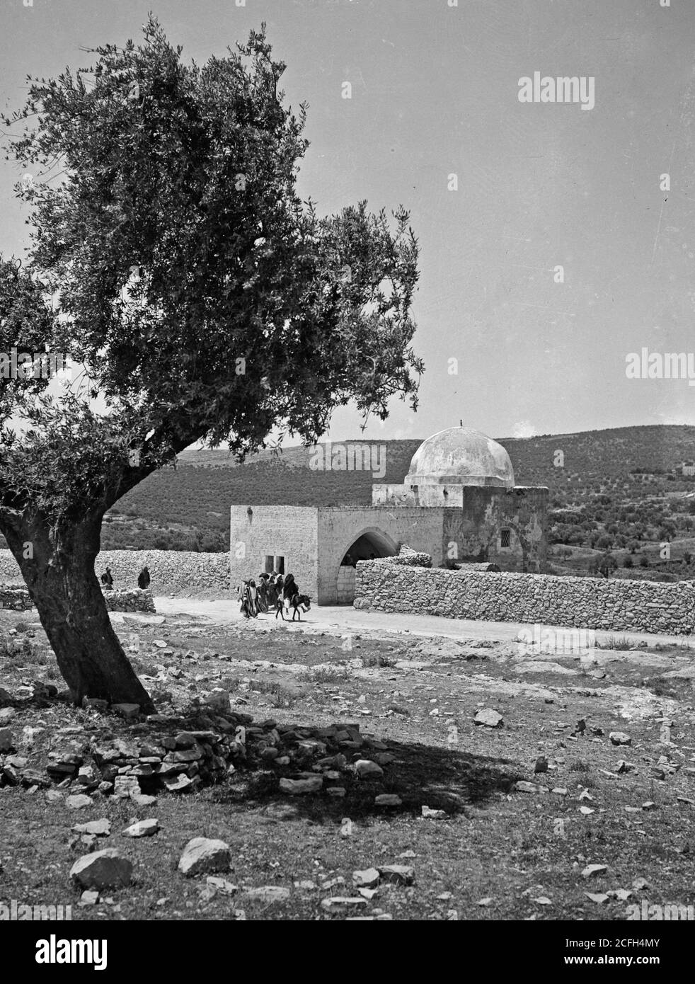 Légende originale : Bethléem et environs. Tombe de Rachel - lieu: Cisjordanie--Bethléem ca. 1900 Banque D'Images