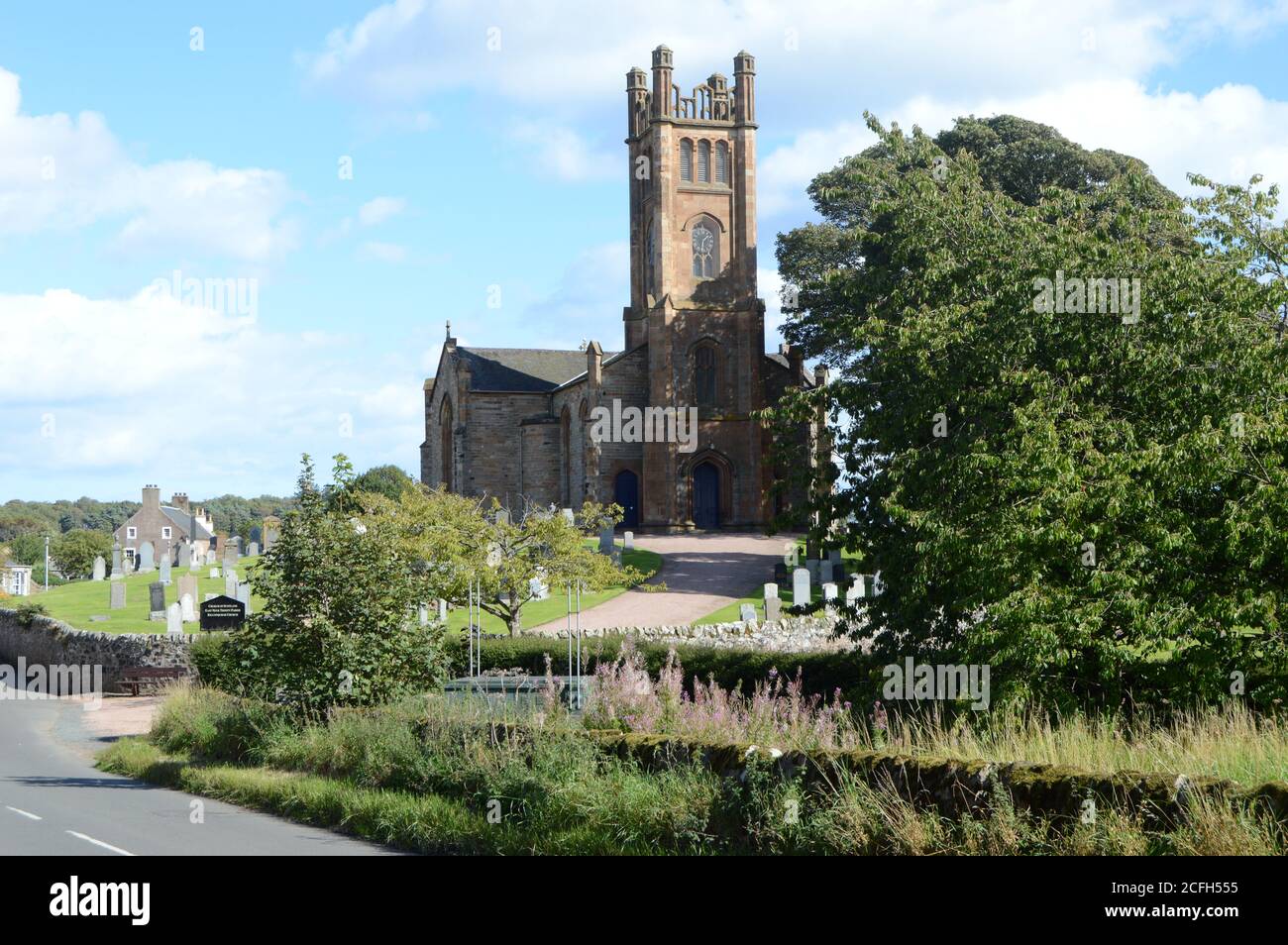 Église Kilconquihar, Fife, Écosse Banque D'Images