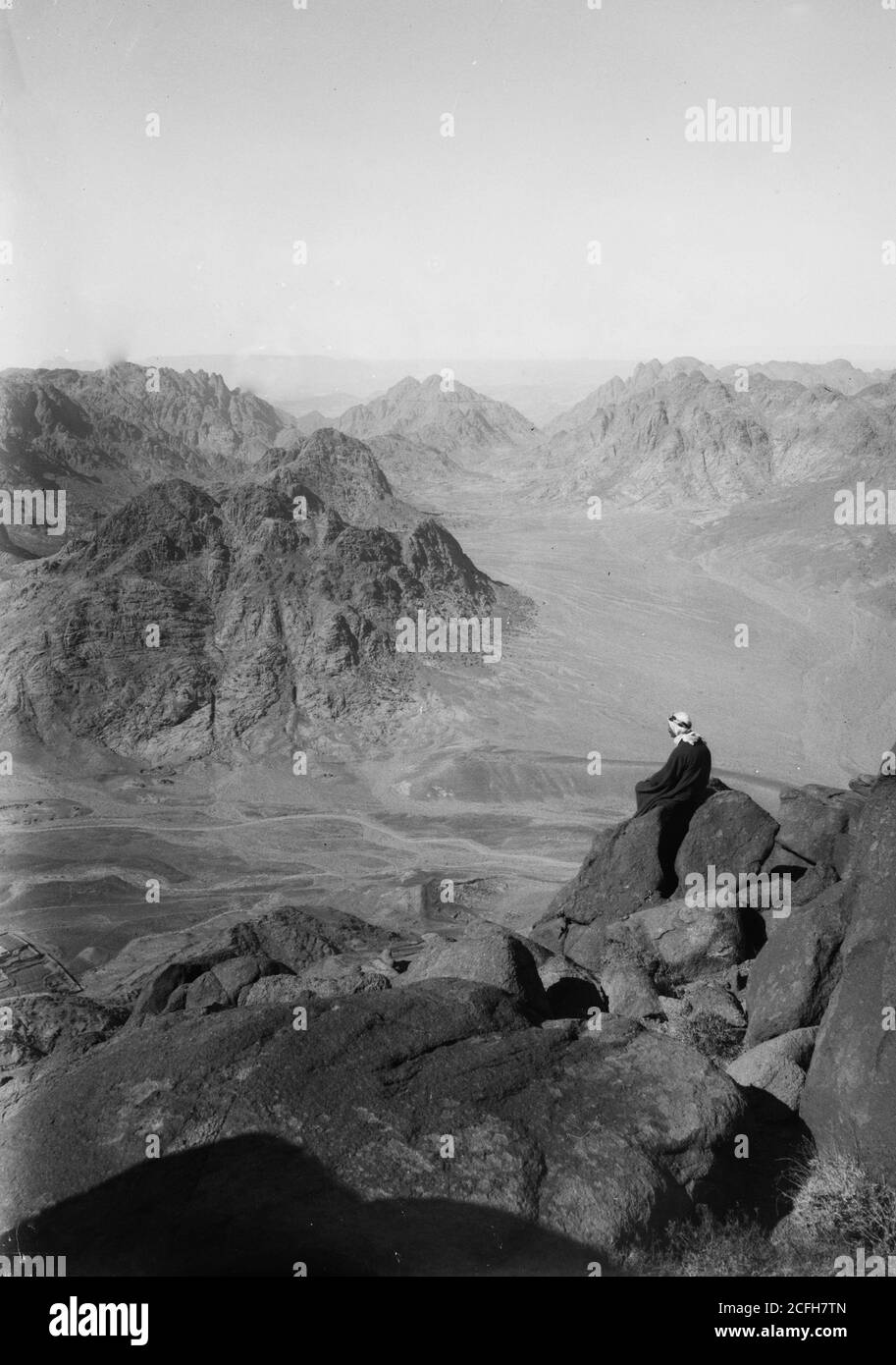 Légende originale: Sinai - lieu: Sinai Egypt ca. 1898-1946 Banque D'Images