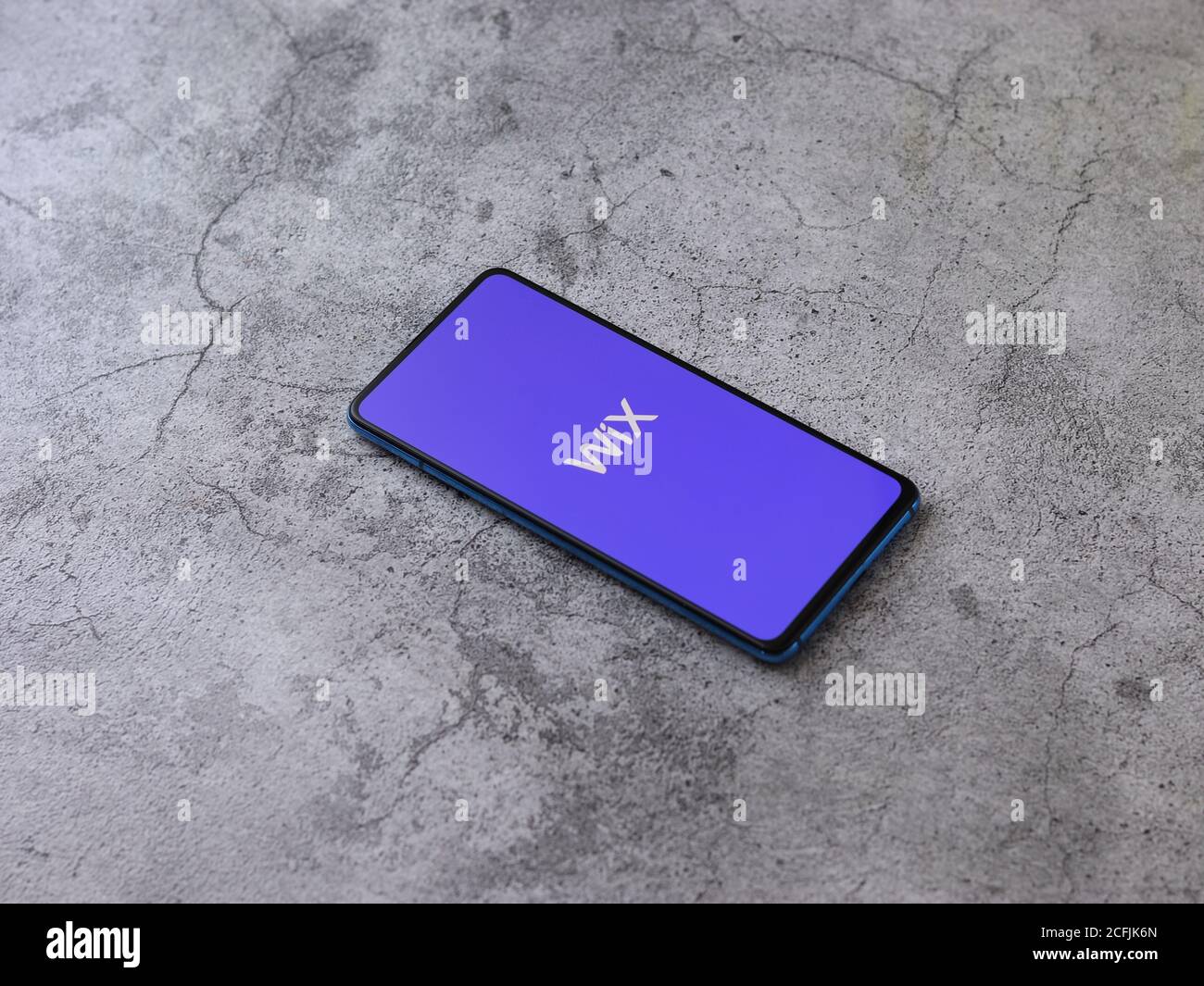 Assam, inde - 6 septembre 2020 : logo Wix sur l'écran du téléphone. Banque D'Images Assam, inde - 6 septembre 2020 : logo Wix sur l'écran du téléphone. Banque D'Images