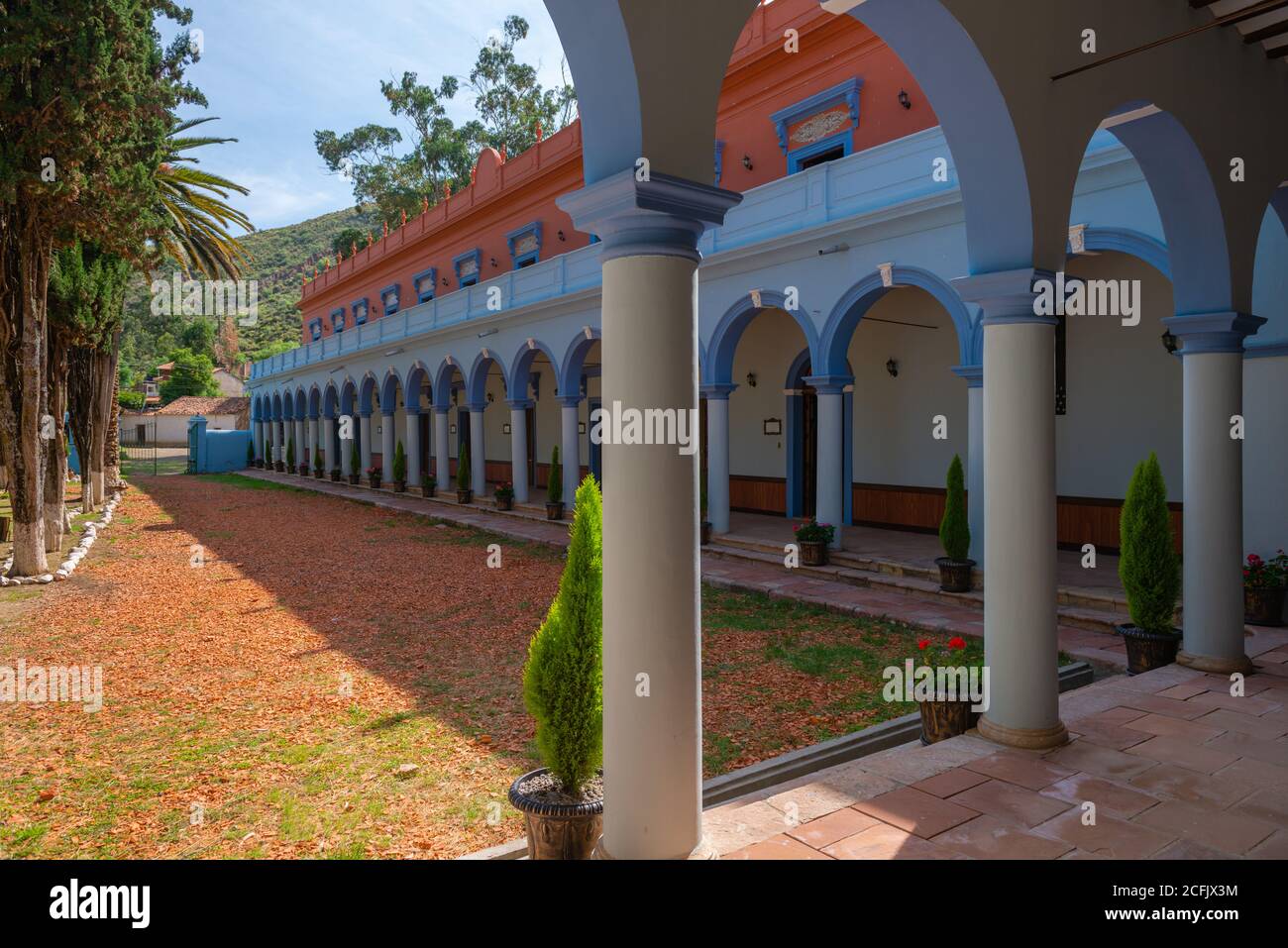 Palacete la Floride, casa presidencial, sucre, capitale constitutionnelle de la Bolivie, département de Chuquisaca, Bolivie, Amérique latine Banque D'Images