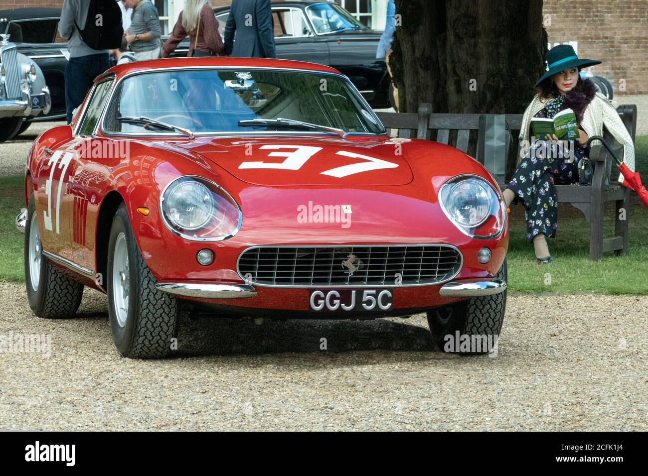 1965 Ferrari 275GTB Competizione au Hampton court Concours 2020 Banque D'Images