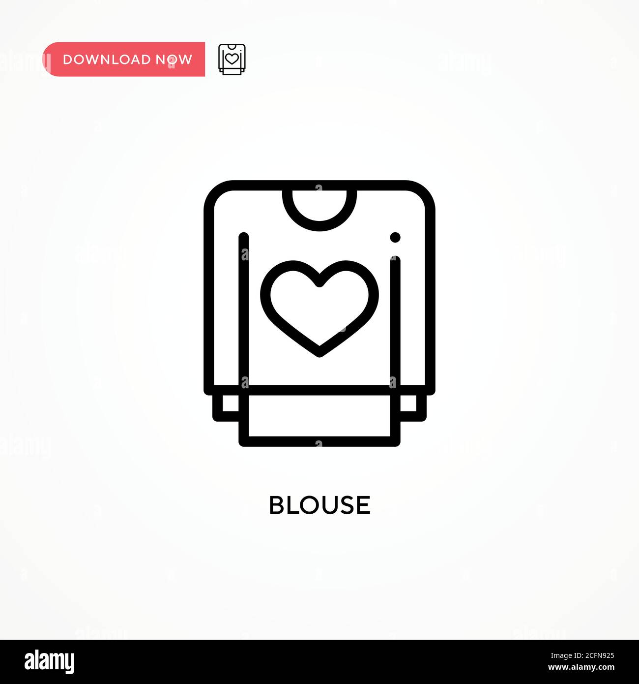 Icône de vecteur de blouse. Illustration moderne et simple à vecteur plat pour site Web ou application mobile Illustration de Vecteur