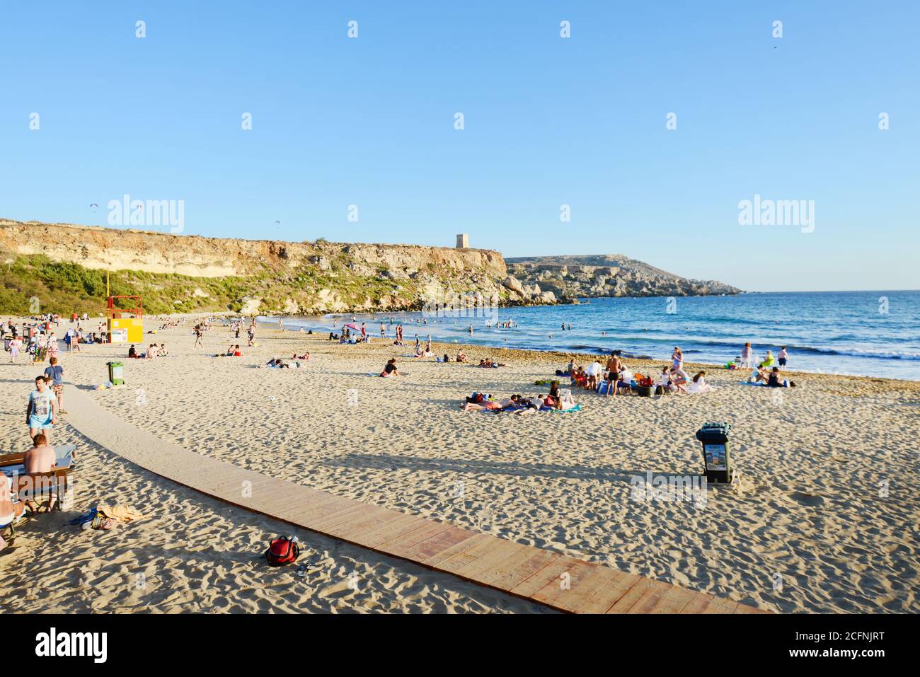 Golden bay malta Banque de photographies et d’images à haute résolution ...