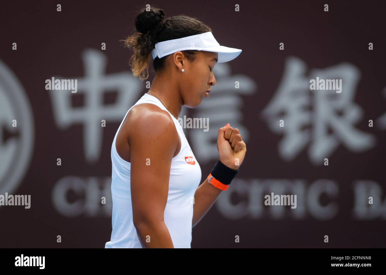 Naomi Osaka du Japon en action lors de son match du troisième tour Au tournoi de tennis obligatoire China Open Premier 2019 Banque D'Images